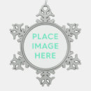 Search for pewter christmas tree decorations Snowflake