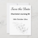 Search for red black and white save the dates Pattern