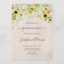 Search for sunflower quinceanera invitations Watercolor