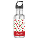 Search for pattern water bottles Red