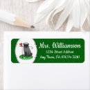Search for black pug return address labels Dog