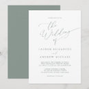 Search for olive green invitations Minimalist
