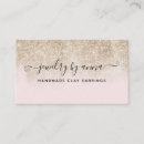 Search for pink and gold business cards Script