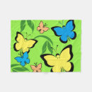 Search for butterfly design blankets Nature