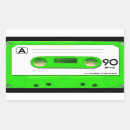 Search for vintage cassette tape stickers Retro