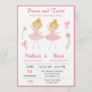 Search for ballerina party invitations Little girls princess