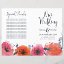 Search for navy wedding programs White