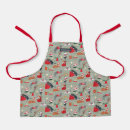 Search for red and green aprons For kids