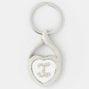 Search for decorative letter key rings Letters
