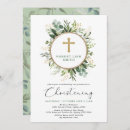 Search for cross christening invitations Script calligraphy