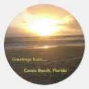 Search for and sunrise stickers Round