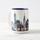 Search for brooklyn new york mugs Skyline