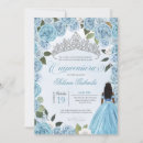 Search for cinderella blue invitations Mis quince anos