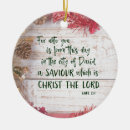 Search for bible verse christmas tree decorations Typography