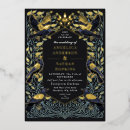 Search for gold foil floral wedding invitations Flowers
