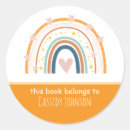 Search for orange and white stickers For kids