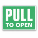 Search for opening stickers Business