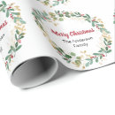 Search for wreath wrapping paper Greenery