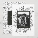 Search for black and white christmas cards Merry and bright