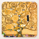 Search for tree of life coasters Gustav klimt
