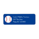 Search for sports return address labels Blue