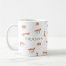Search for foxes mugs Watercolor