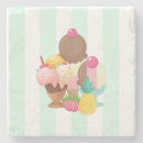 Search for dessert coasters Ice cream cone
