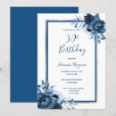 Search for blue and silver 50th birthday invitations Winter