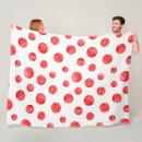 Search for red polka dot blankets Pattern