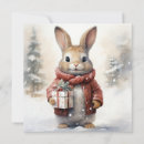 Search for rabbit christmas cards Snow