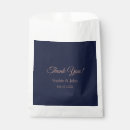 Search for navy blue wedding favour bags Modern