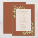 Search for foilage wedding invitations Floral