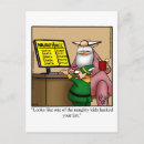 Search for naughty santa postcards Cartoon