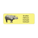 Search for rhino return address labels Horn