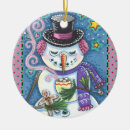 Search for funny snowman christmas tree decorations Susan brack