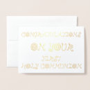 Search for catholic congratulations cards First holy communion