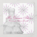 Search for winter wonderland quinceanera invitations Mis quince anos