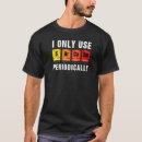 Search for periodic table tshirts sarcasm