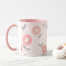 Search for grey floral mugs Pink and grey