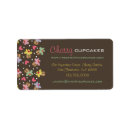 Search for cupcake return address labels Fun