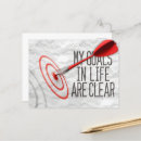 Search for goals postcards Affirmation