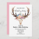 Search for bull skull invitations Bohemian