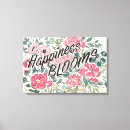 Search for bloom canvas prints Green