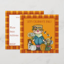 Search for scarecrows invitations Fall