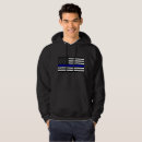 Search for thin blue line hoodies Police