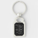 Search for trouble key rings Bible verse