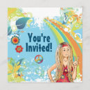 Search for flower peace sign invitations Hippy