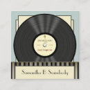 Search for music industry business cards Vintage