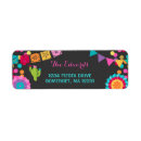 Search for fiesta return address labels Mexican