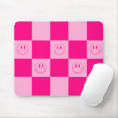 Search for smiling face mouse mats Pink